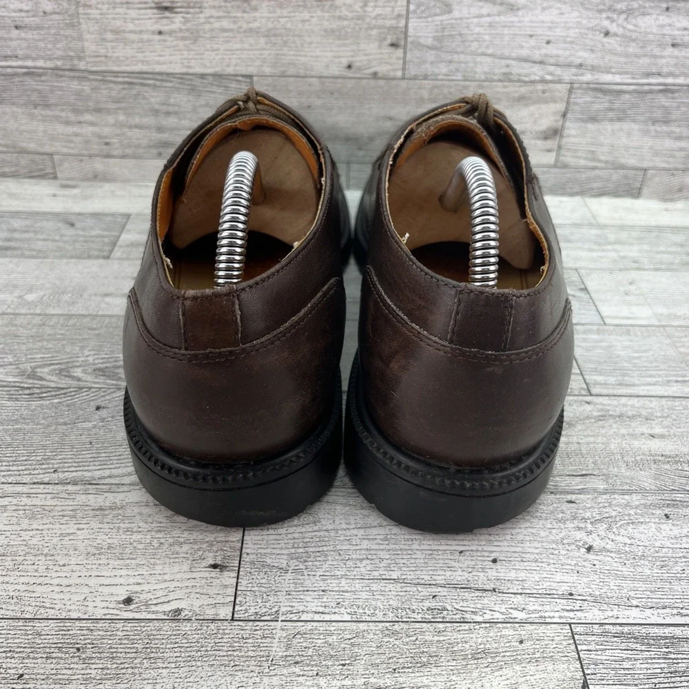 Timberland Brown Leather‎ Waterproof Oxford Lace Up Shoes 93076 Men Size 10M